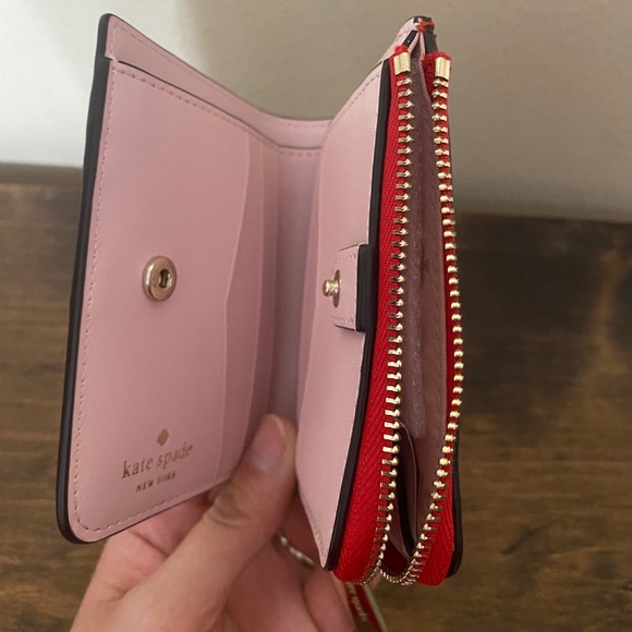 Kate Spade Staci Love Poise Small L-zip Wallet - Picture 3 of 4
